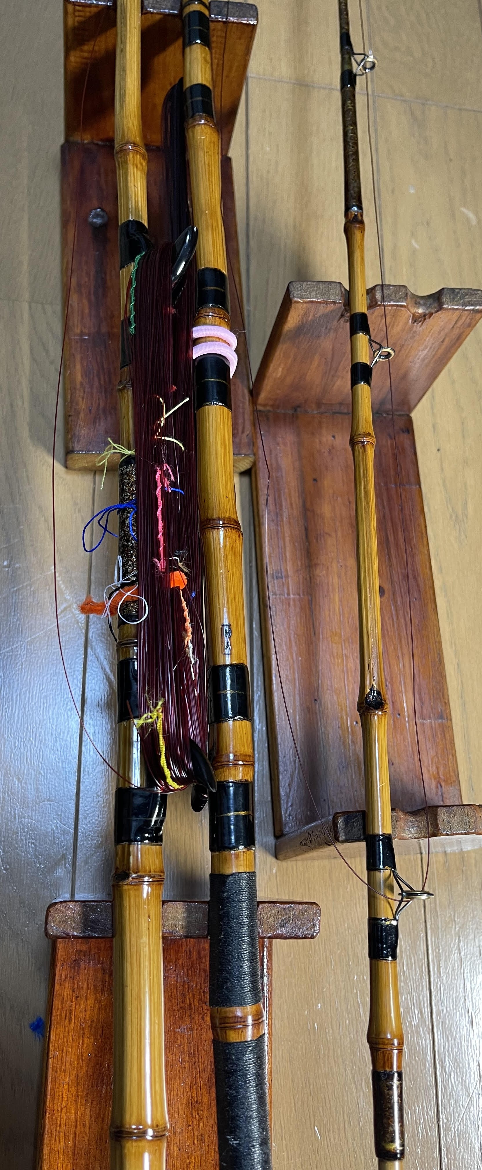 手バネ真鯛とカワハギ